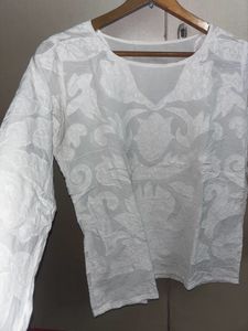 Cool Summer Women’s cotton White Top
