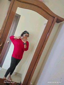 shimmer knitted top