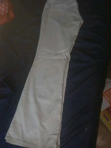 Off White Jean Pant