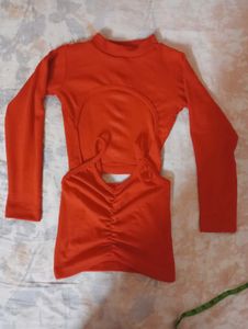 Beautiful ❤️ Red Trendy Top On Sale