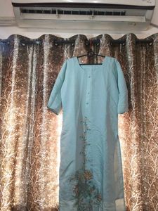 Elegant Embroidered Kurta With Dupatta,Pant