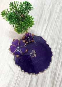6 Inch Resin Pooja Thali