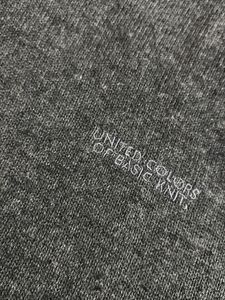 United Colors of Benetton Gray Mock Neck Sweater