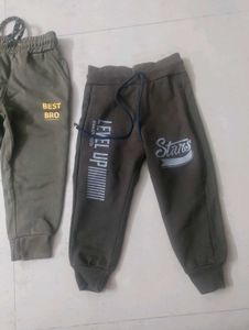 Boys Graphic Print Joggers - 2 Pack