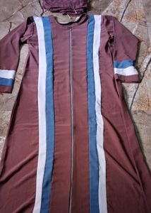 Zipper Abaya &amp; hijab
