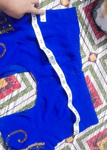 price dropped on Elegant Blue Saree
