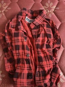 Red Plaid Flannel Shirt
