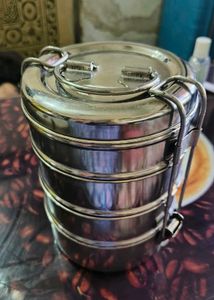 Stainless Steel 4 Tier Tiffin Box