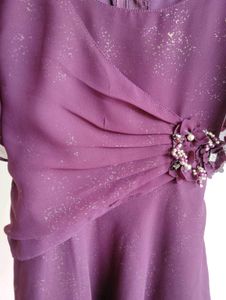 Maroon Party Dress