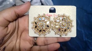 Statement Mirror Earrings