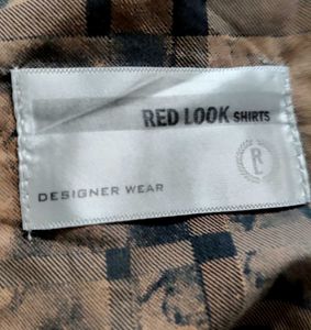 Red Look Designer Shirt