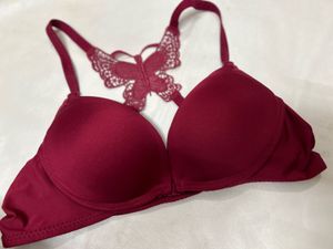 front open Butterfly Back Bra