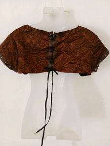 Brown Steampunk Bolero