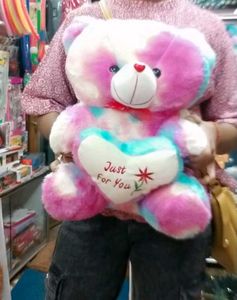 Colorful Teddy Bear 🧸❤️