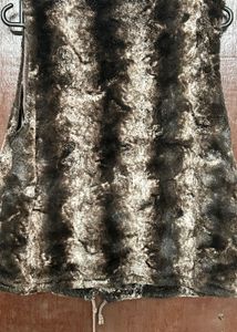 Faux Fur Vest large size