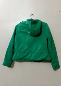 Green Casual Jacket