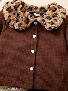 Adorable Leopard Print Baby Outfit