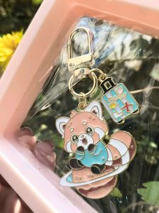 Adorable Red Panda Keychain