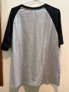 Black/Gray Raglan T-Shirt