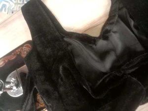 Black Velvet Blouse