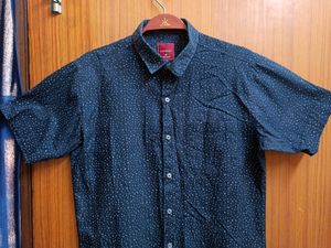 Half Shirt For Men / Dark Blue