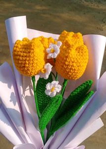 Crochet Tulip Bouquet 💐💐💐