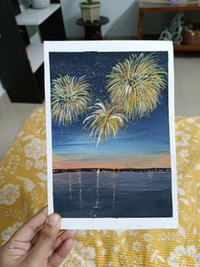 Hand painted Polaroids
