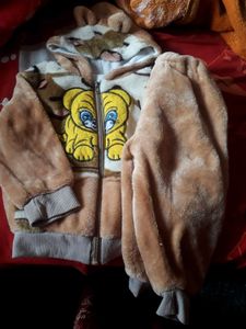 Cute Bear Hoodie Jacket