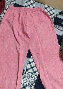 Pink Embroidered Kurti