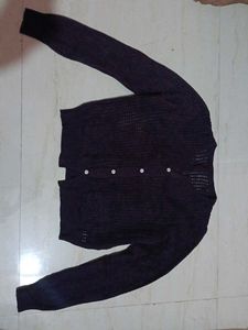 Crochet Knit Cardigan