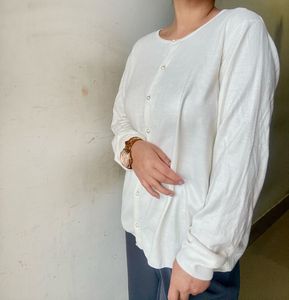 Marks & Spencer White Sweater
