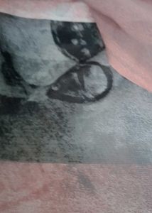 Abstract Pink &amp; Gray Fabric