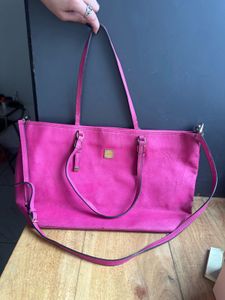 Bright Pink Tote Bag