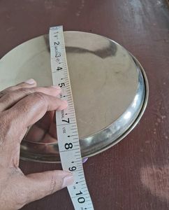 Mangal Kalash or Decorative pooja thali(Steel)