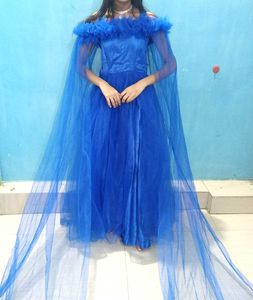 Blue Gaown For Women With Free Gift 🎁