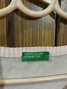 Benetton Patterned Sweater