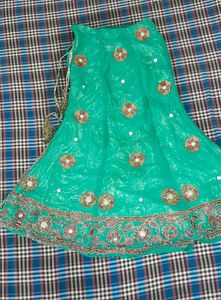 Lehenga And Dupatta Without Kurti