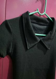 Women&#39;s Black Crop Top