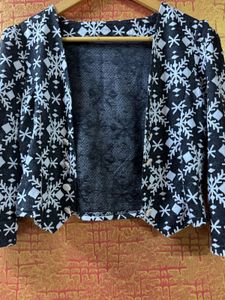Women Jacket Open Front Casual Jacke