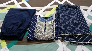 Kurta Plazzo With Dupatta For Women