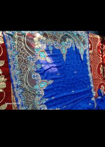 Elegant Blue Saree