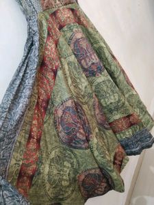 Boho Print Fit &amp; Flare Dress