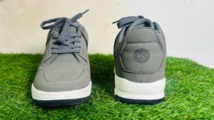 Grey Casual Sneakers