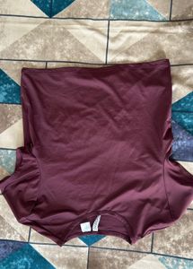 Burgundy H&M Basic Tee