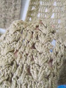 Crochet Knit Scarf