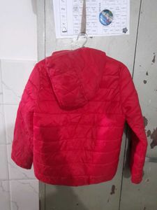 Red Hooded Jacket