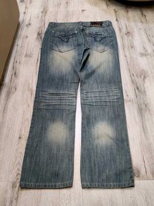 Ma2663 Lead wide leg jeans waist 34 inches