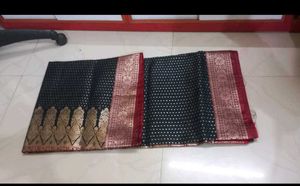 Elegant Black Saree
