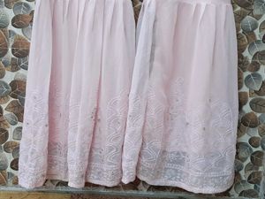 Pink Embroidered Kurta Set