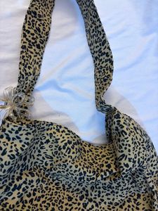 Leopard Print Shoulder Bag